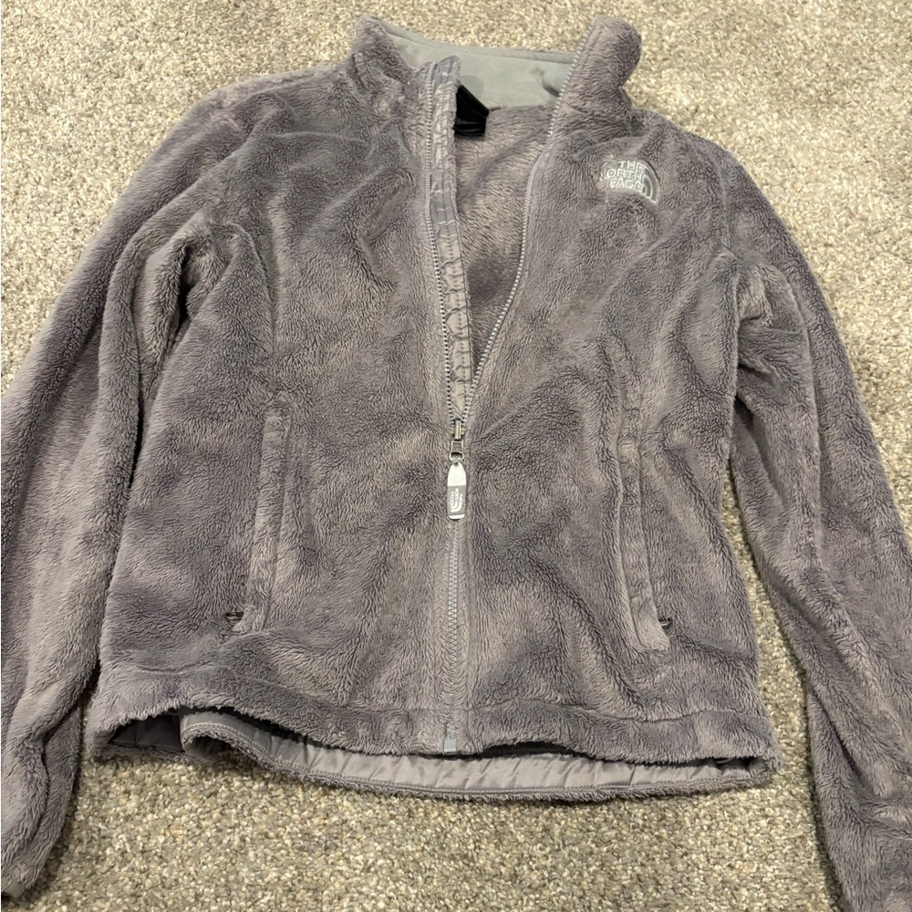The North Face Charcoal Fleece Jacket